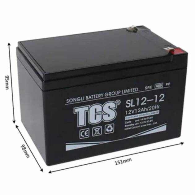 Bateri TCS 12V-12A