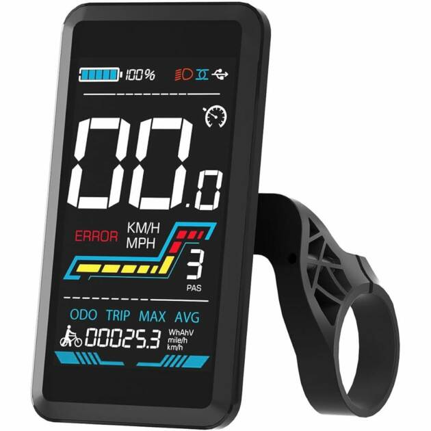 Display per bicikletat CMace Wheel